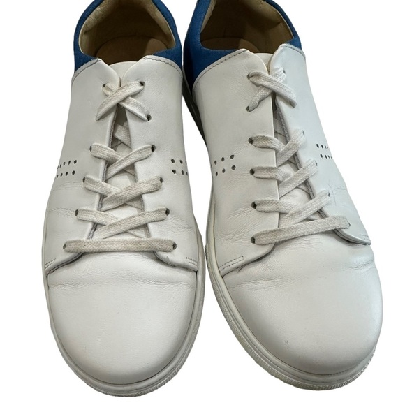 M.Mustache Low-top Trainers Sneakers Blue pink white retro shoes women’s 7 - Picture 2 of 4